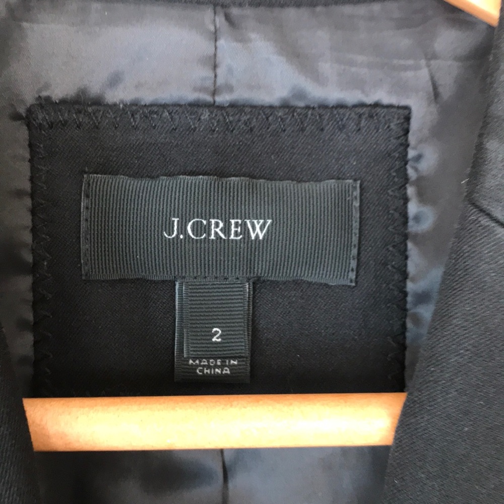 Beautifully tailored J.Crew blazer black - Picture 2 of 6